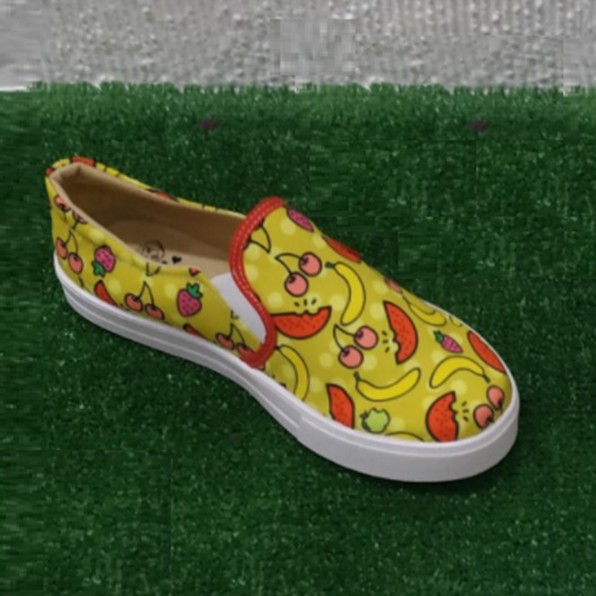 Fruits Printed Sneakers